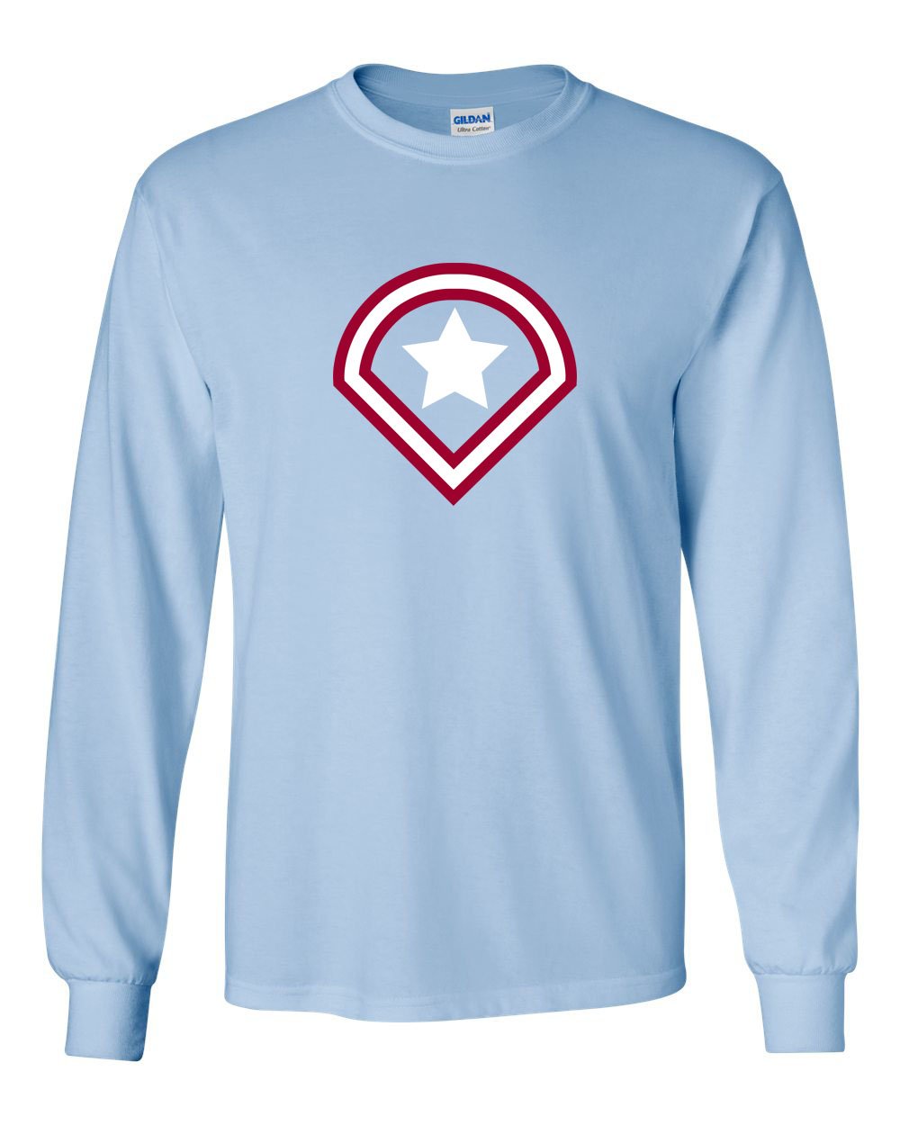 Captain Philly MENS Long Sleeve Heavy Cotton T-Shirt