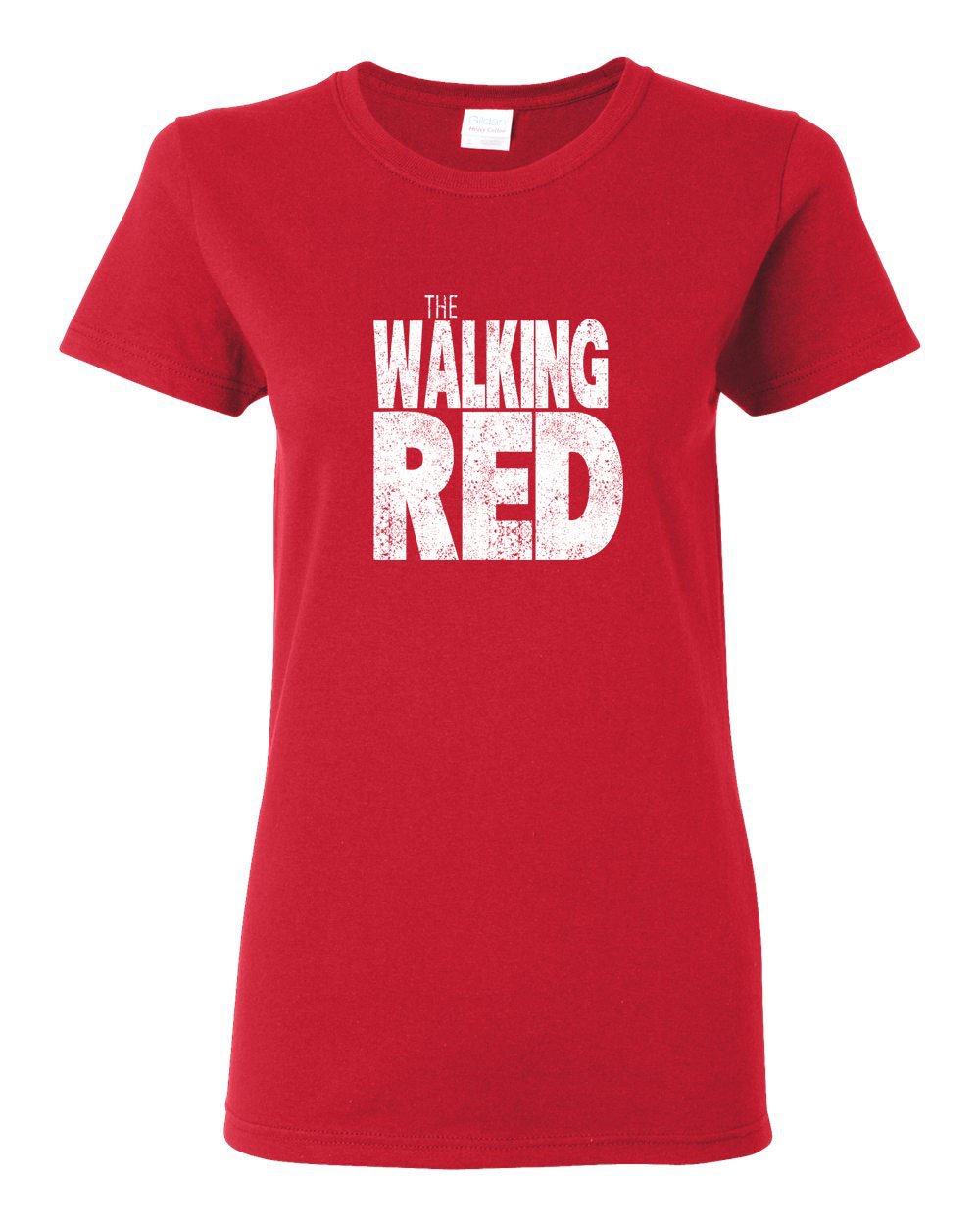 The Walking Red LADIES Missy-Fit T-Shirt