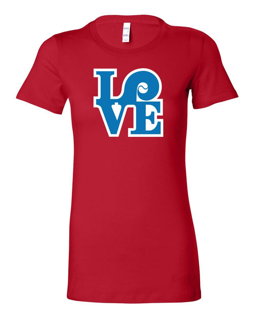Love Red LADIES Junior-Fit T-Shirt
