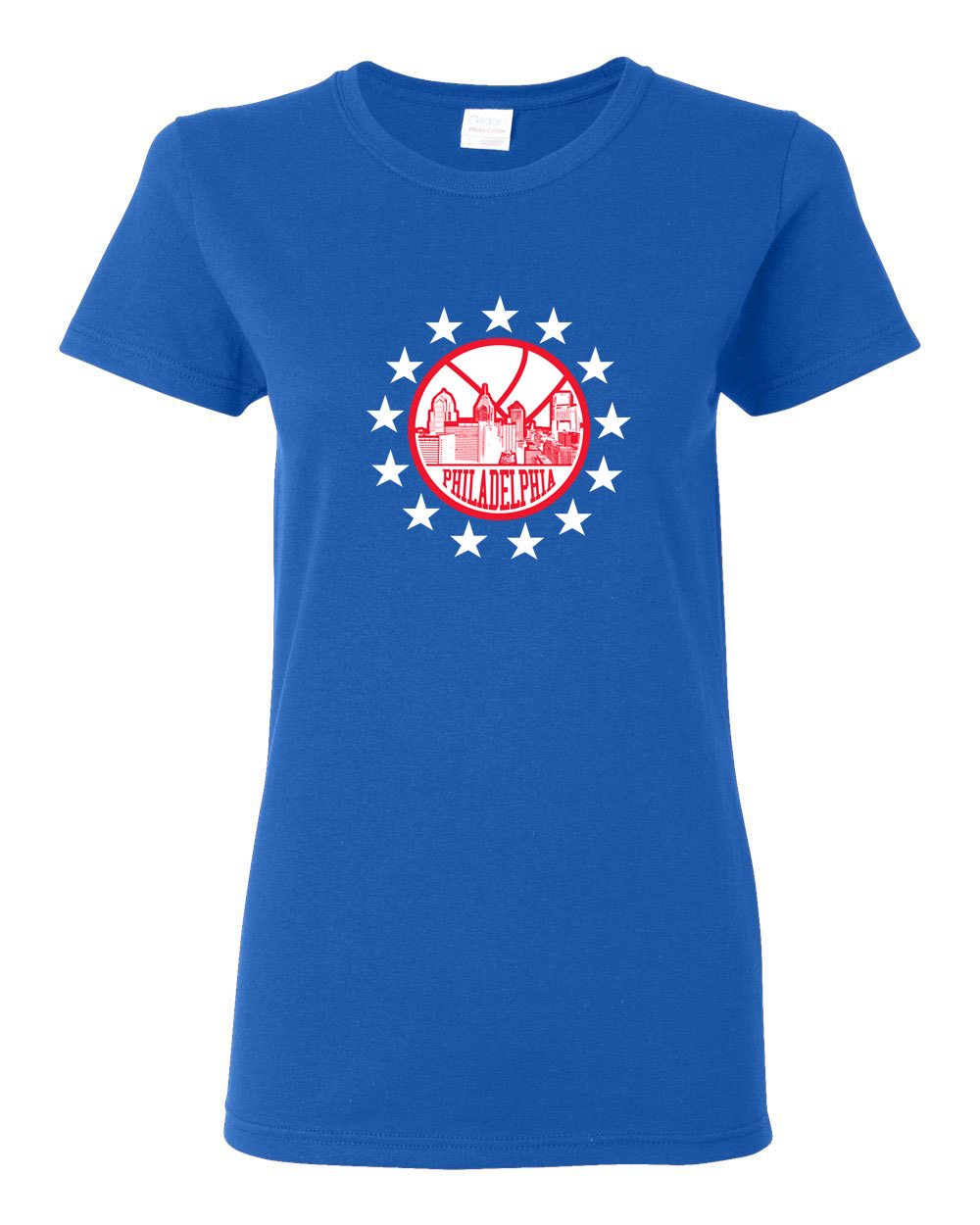 Philly B-Ball LADIES Missy-Fit T-Shirt