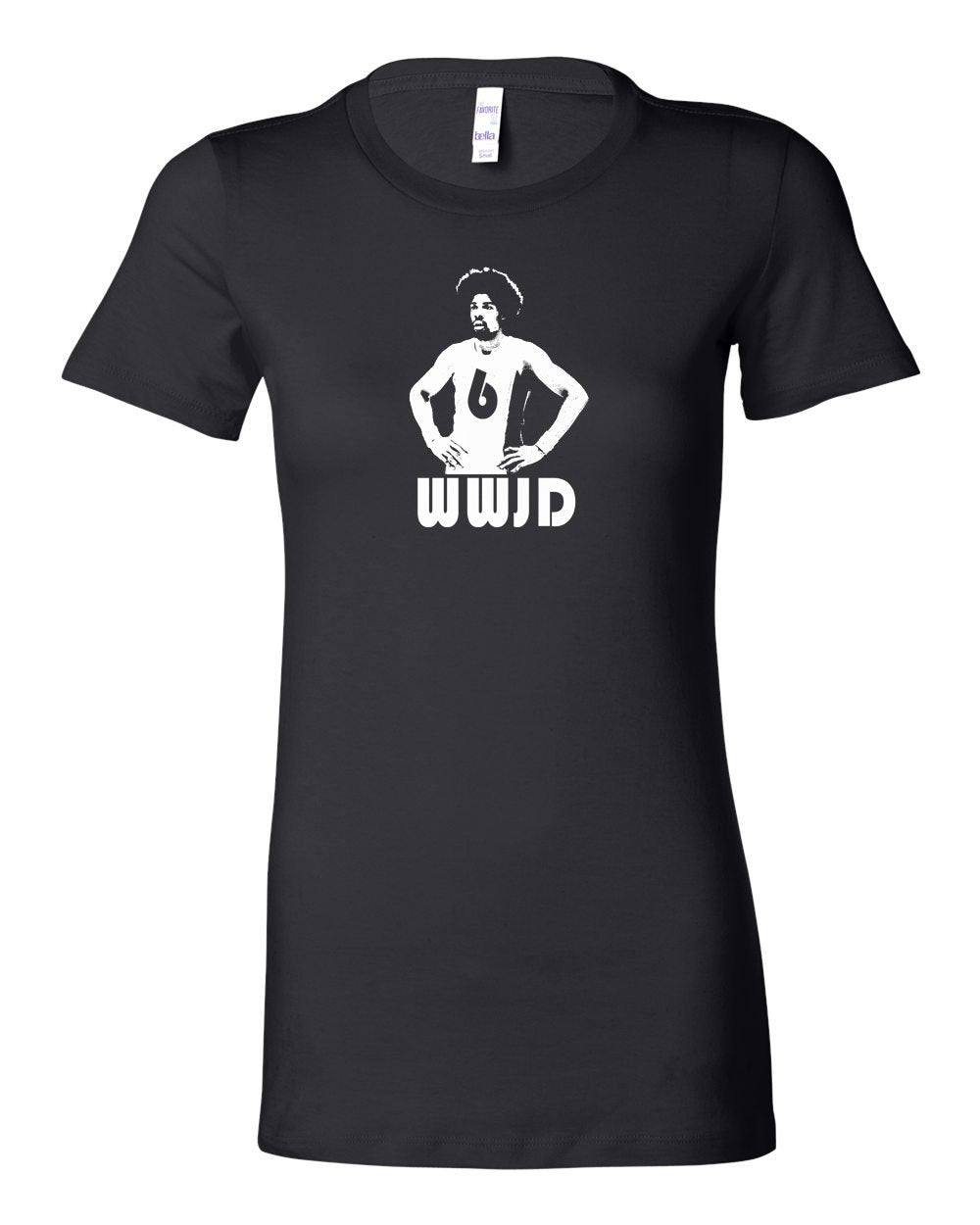 WWJD LADIES Junior-Fit T-Shirt
