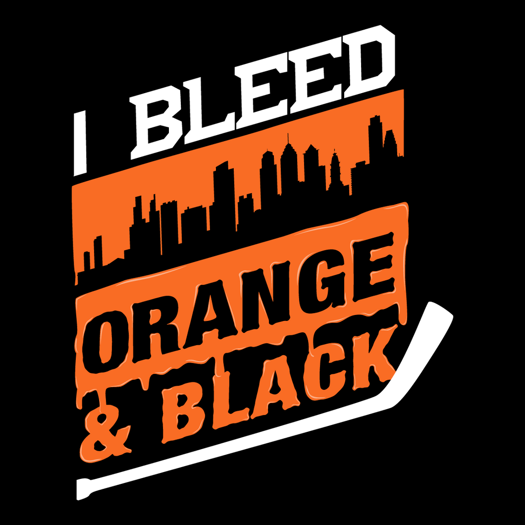 Bleed Orange and Black