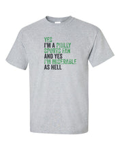 Philly Sports Fan Football Mens/Unisex T-Shirt