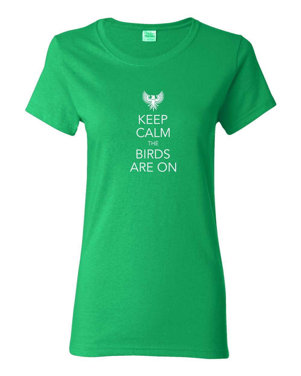 Keep Calm Birds LADIES Missy-Fit T-Shirt
