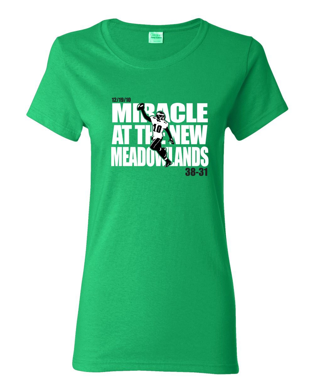 Miracle at the New Meadowlands LADIES Missy-Fit T-Shirt