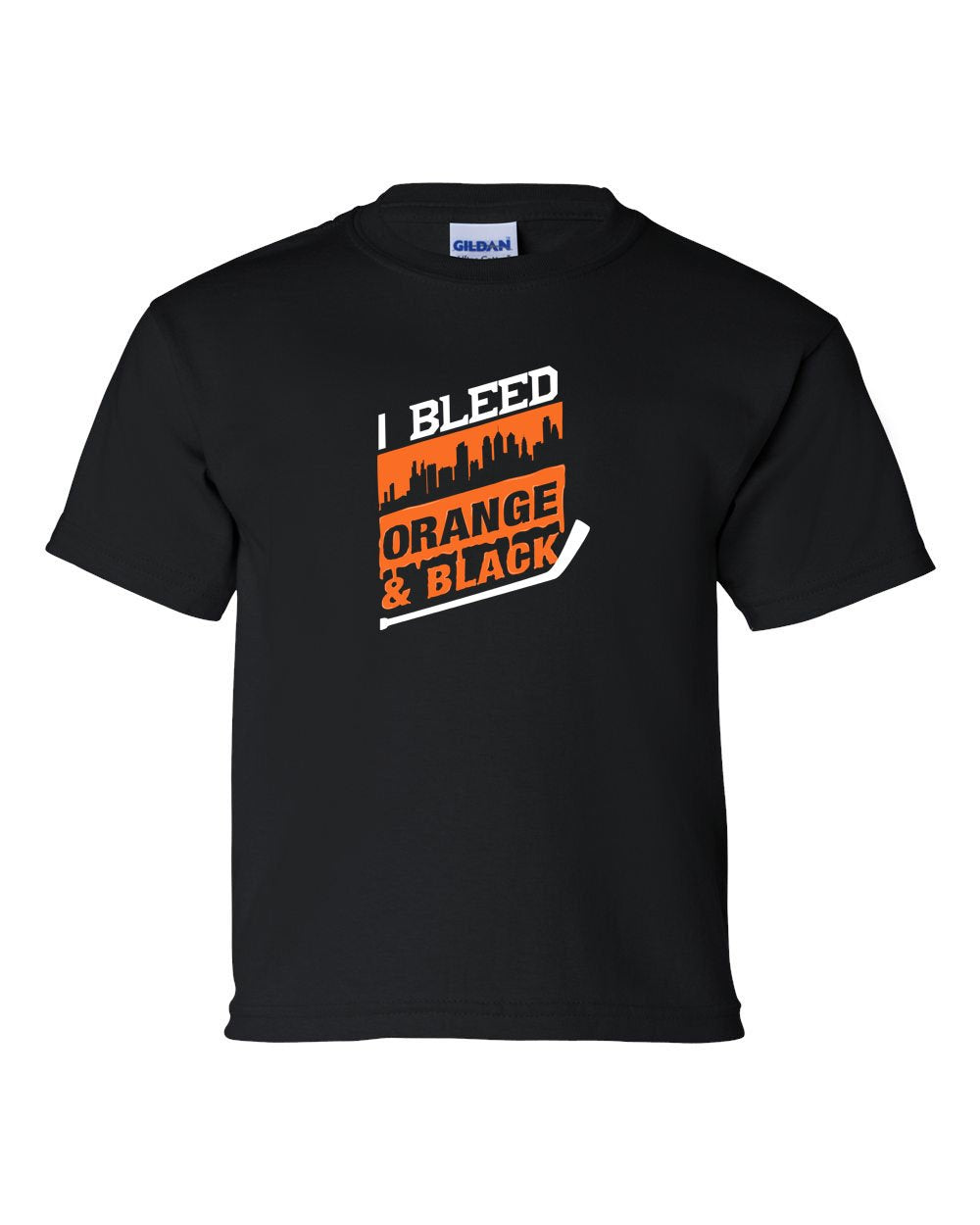 I Bleed Orange and Black KIDS T-Shirt