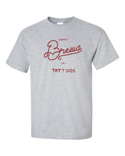 Brews and Tattoos Red Ink Mens/Unisex T-Shirt