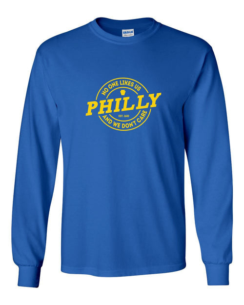 NOLU Yellow Ink MENS Long Sleeve Heavy Cotton T-Shirt