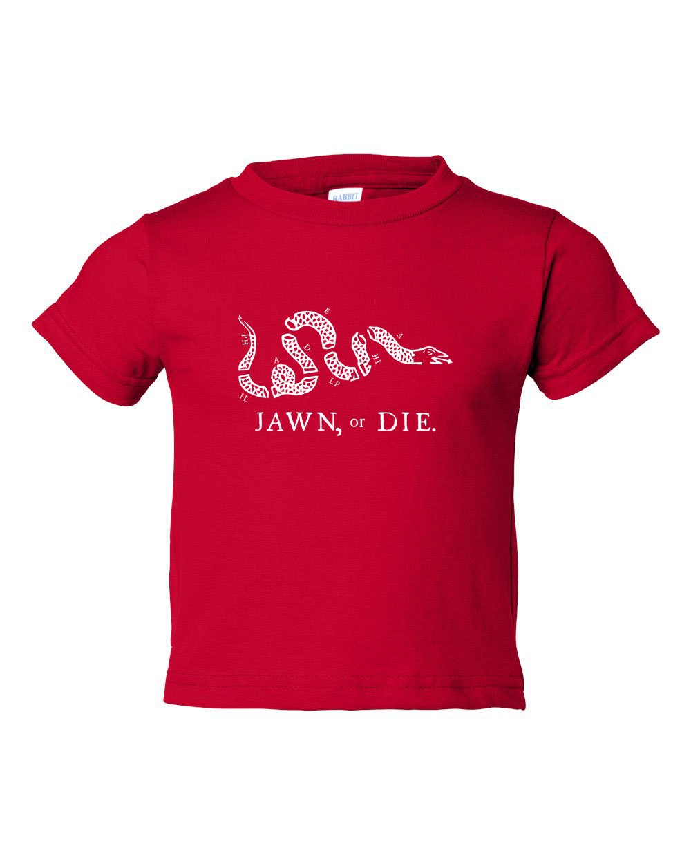 Jawn or Die White Ink (Baseball) TODDLER T-Shirt