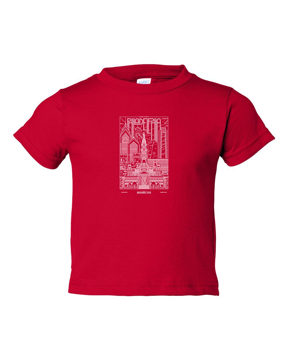 Philadelphia Skyline V2 (Baseball) TODDLER T-Shirt