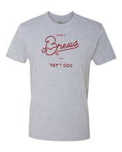 Brews and Tattoos Red Ink Mens/Unisex T-Shirt