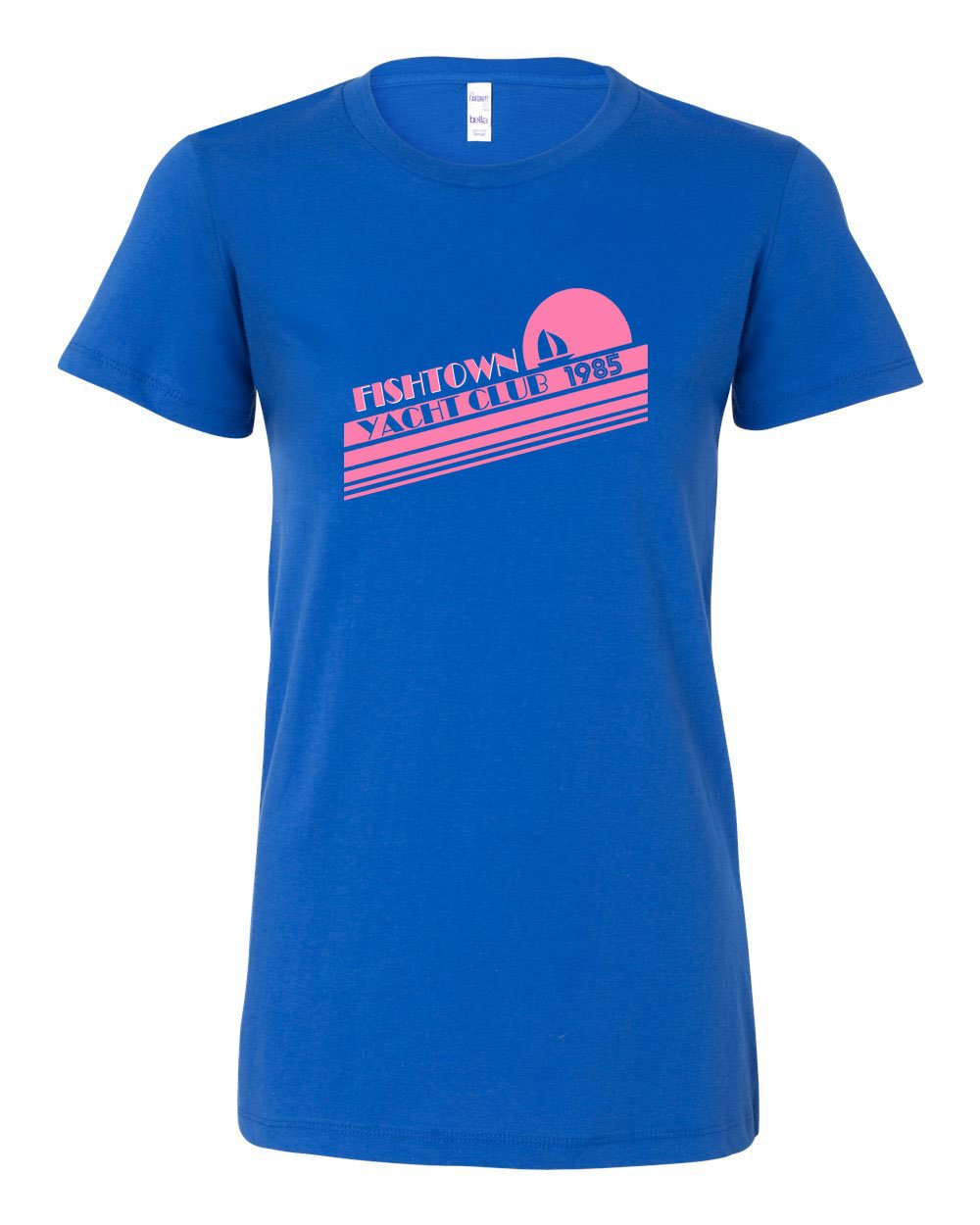 Fishtown Yacht Club LADIES Junior-Fit T-Shirt