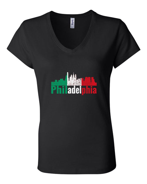 Italian Philly LADIES Junior Fit V-Neck