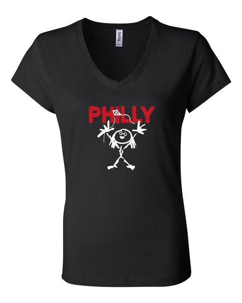 Philly PJ LADIES Junior Fit V-Neck