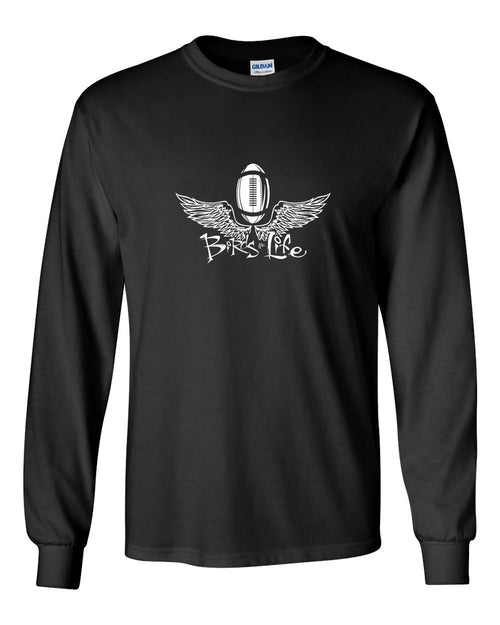 Birds Life MENS Long Sleeve Heavy Cotton T-Shirt