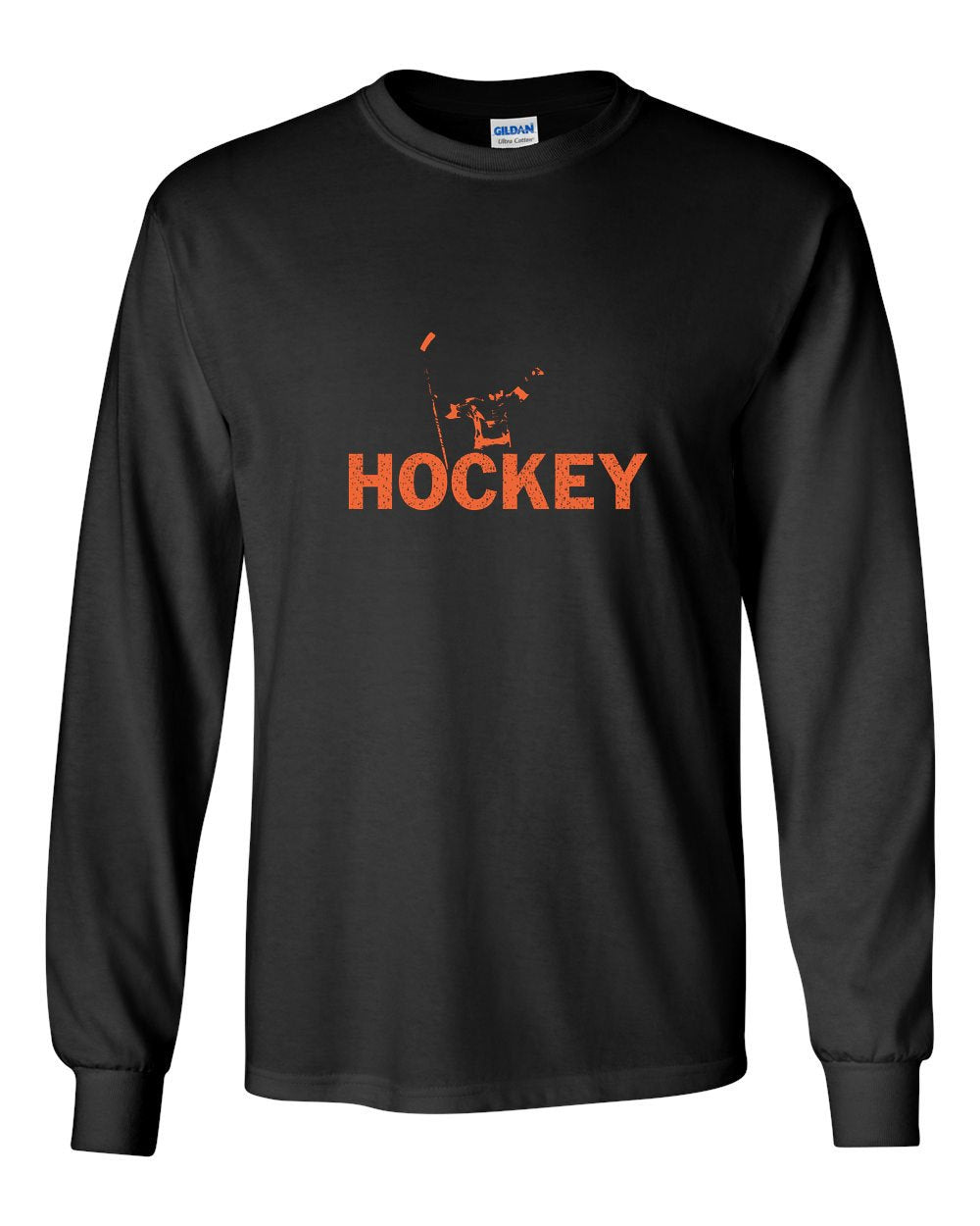 Rocky Hockey MENS Long Sleeve Heavy Cotton T-Shirt