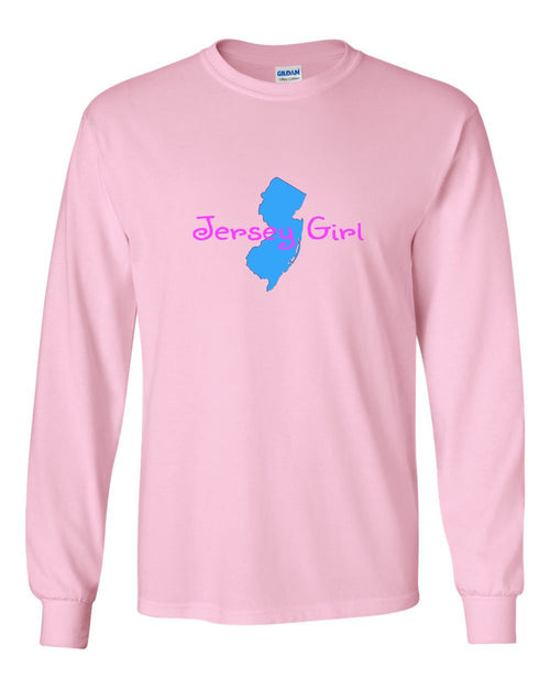 Jersey Girl MENS Long Sleeve Heavy Cotton T-Shirt