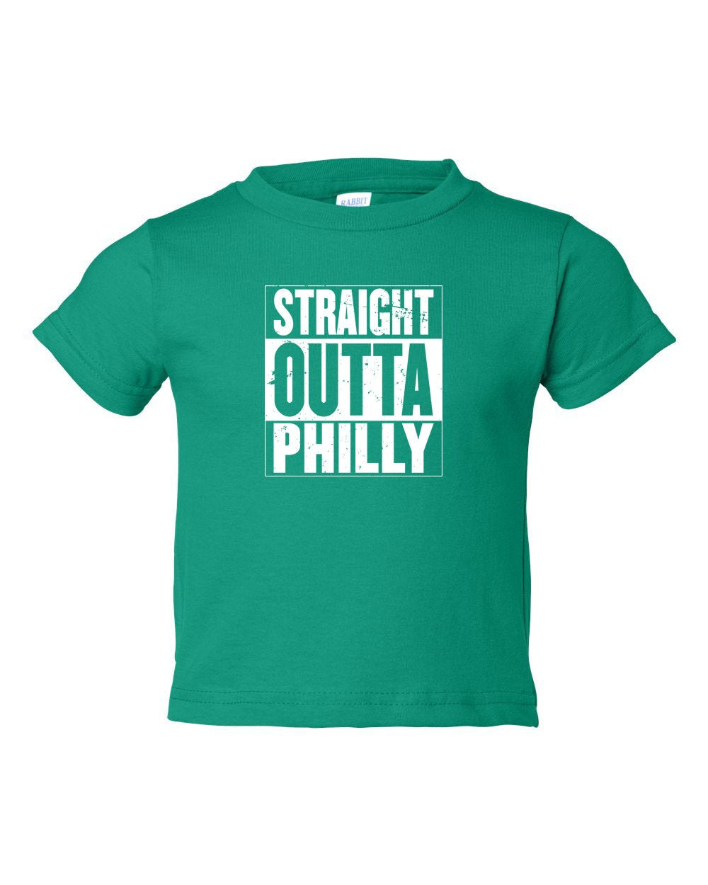 Straight Out of Philly White Ink TODDLER T-Shirt