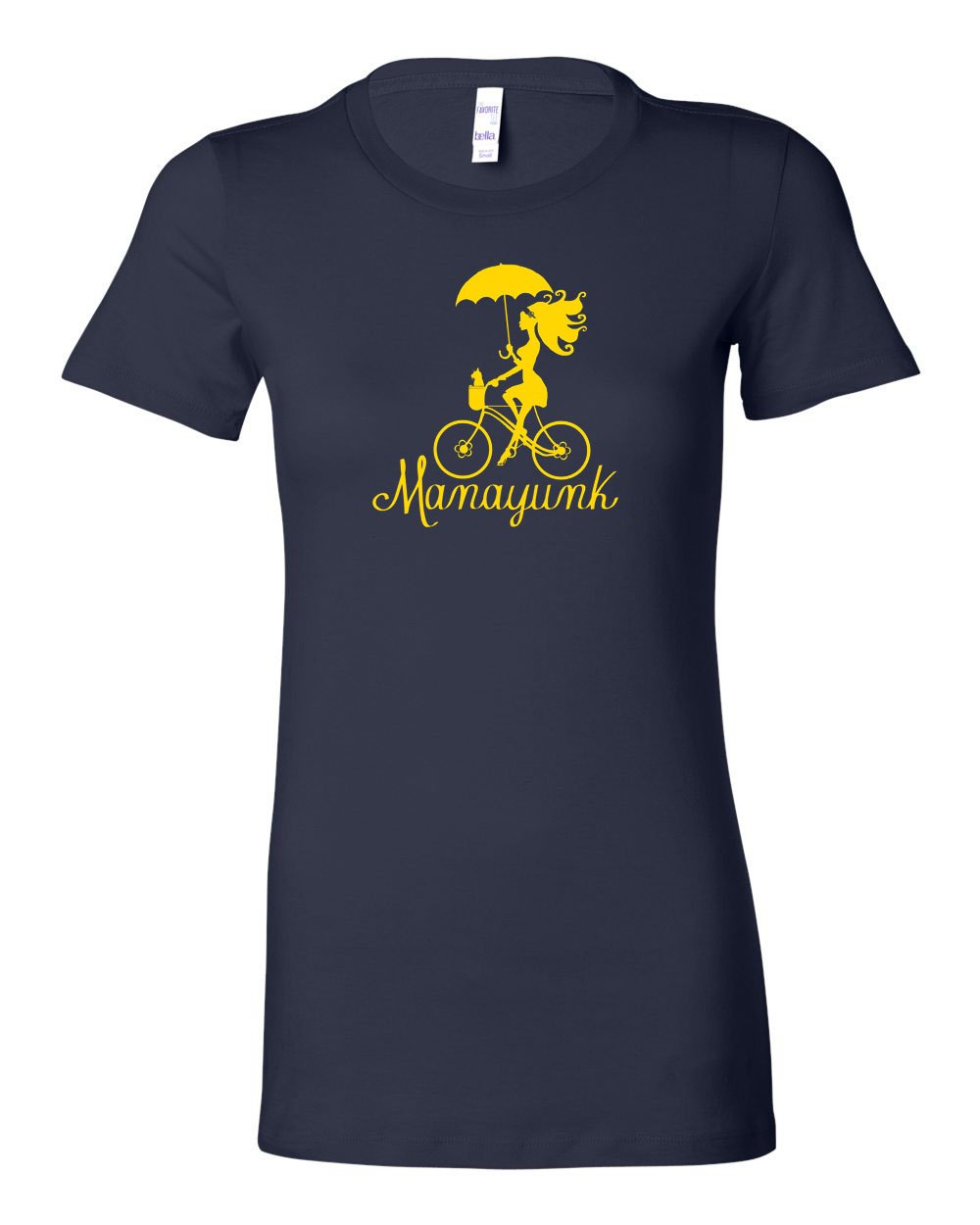 Manayunk Bike LADIES Junior-Fit T-Shirt