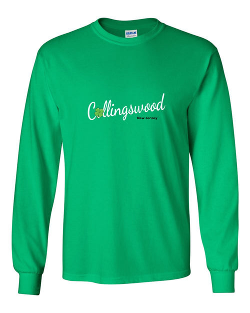 Irish Collingswood MENS Long Sleeve Heavy Cotton T-Shirt