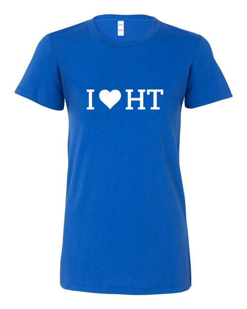 I Love HT Horizontal LADIES Junior-Fit T-Shirt