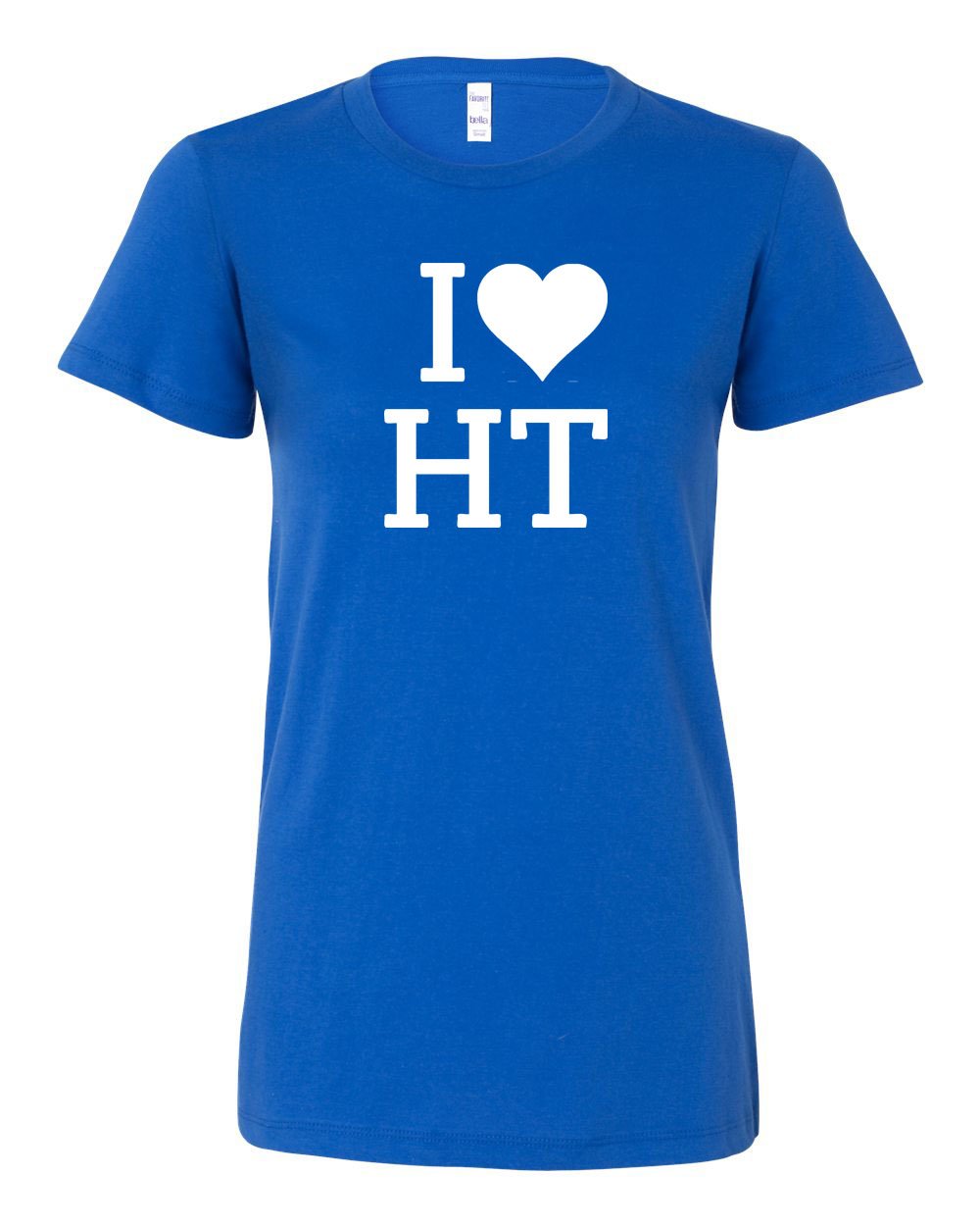 I Love HT Stacked LADIES Junior-Fit T-Shirt